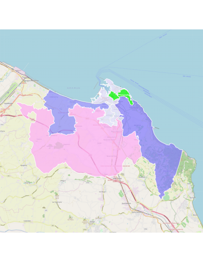 Mappa dei cap di Ancona PowerPoint