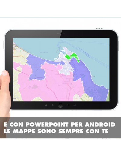 Mappa dei cap di Ancona PowerPoint