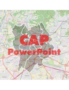 Mappa dei cap di Bergamo PowerPoint