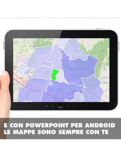 Mappa dei cap di Brescia PowerPoint