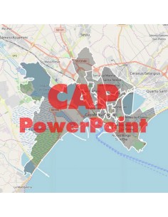 Mappa dei cap di Cagliari PowerPoint