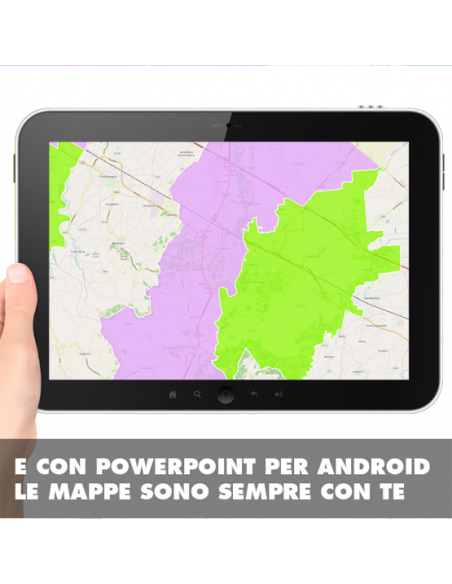 Mappa dei cap di Cesena PowerPoint