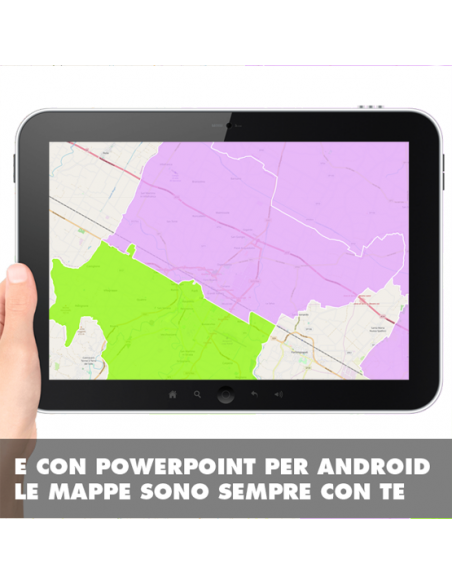 Mappa dei cap di Forlì PowerPoint