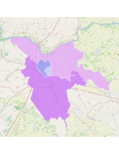 Mappa dei cap di Ferrara PowerPoint 2