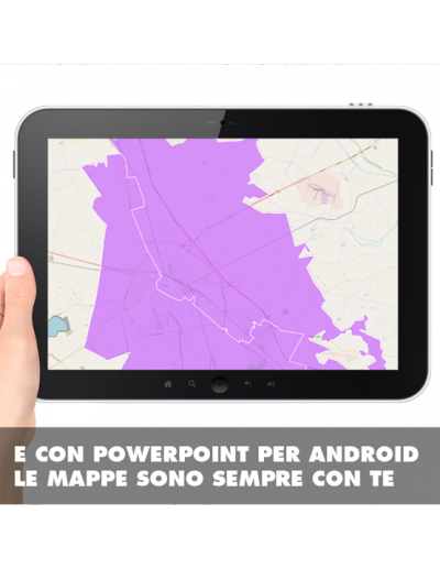 Mappa dei cap di Foggia PowerPoint