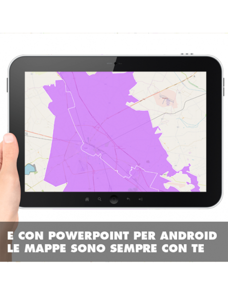 Mappa dei cap di Foggia PowerPoint