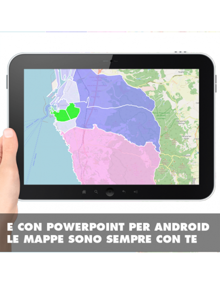 Mappa dei cap di Livorno PowerPoint
