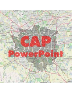 Mappa dei cap di Milano PowerPoint