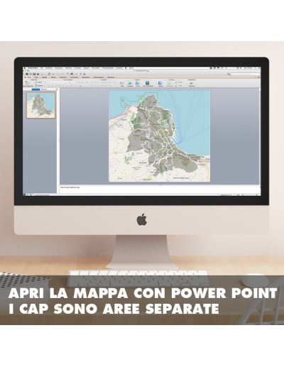 Mappa dei cap di Palermo PowerPoint