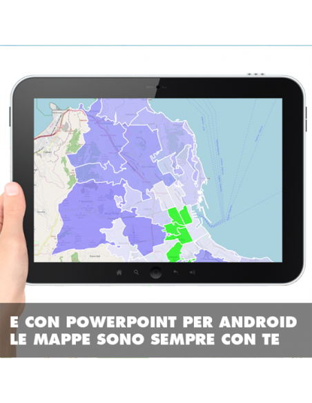 Mappa dei cap di Palermo PowerPoint