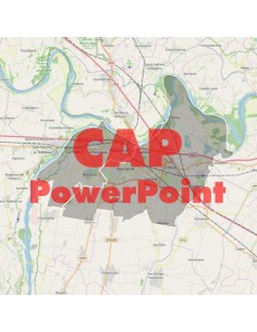 Mappa dei cap di Piacenza PowerPoint