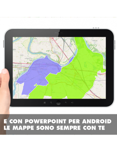 Mappa dei cap di Piacenza PowerPoint