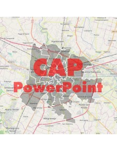 Mappa dei cap di Padova PowerPoint
