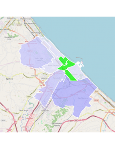 Mappa dei cap di Pescara PowerPoint 2