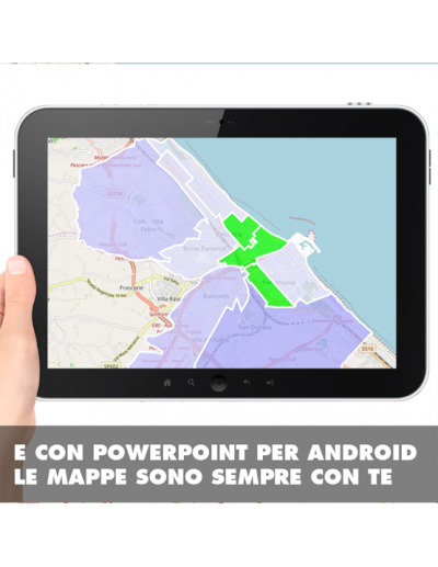 Mappa dei cap di Pescara PowerPoint