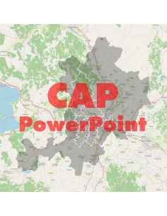 Mappa dei cap di Perugia PowerPoint
