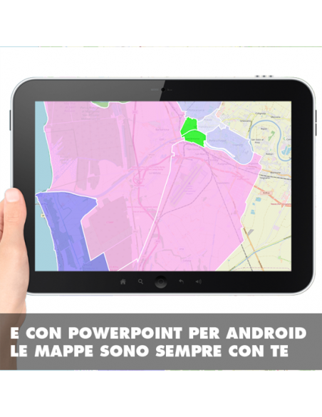 Mappa dei cap di Pisa PowerPoint