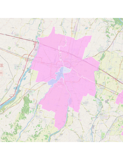 Mappa dei cap di Parma PowerPoint