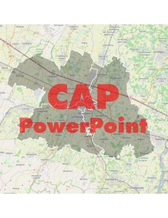Mappa dei cap di Reggio Emilia PowerPoint
