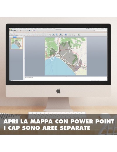 Mappa dei cap di Salerno PowerPoint
