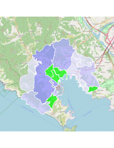Mappa dei cap di La Spezia PowerPoint