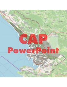 Mappa dei cap di Trieste PowerPoint