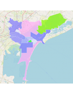 Mappa dei cap di Venezia PowerPoint 2