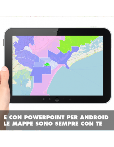 Mappa dei cap di Venezia PowerPoint