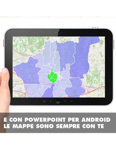 Mappa dei cap di Verona PowerPoint