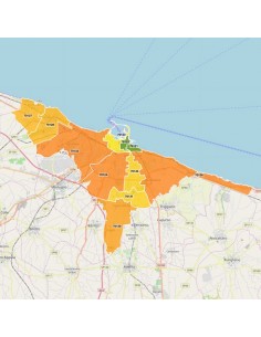 Mappa dei cap di Bari pdf 2