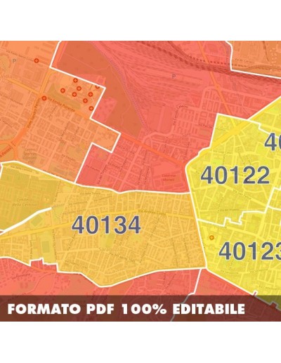 Mappa dei cap di Bologna pdf
