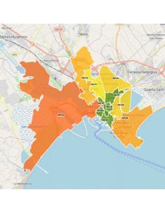 Mappa dei cap di Cagliari pdf 2