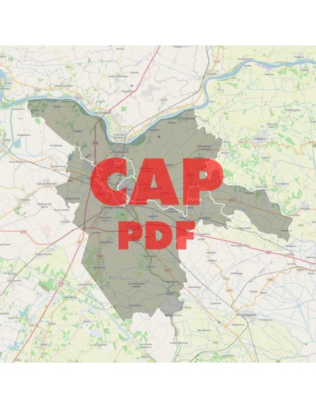 Mappa dei cap di Ferrara pdf