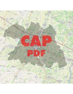 Mappa dei cap di Reggio Emilia pdf