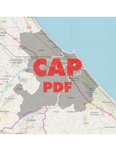 Mappa dei cap di Rimini pdf