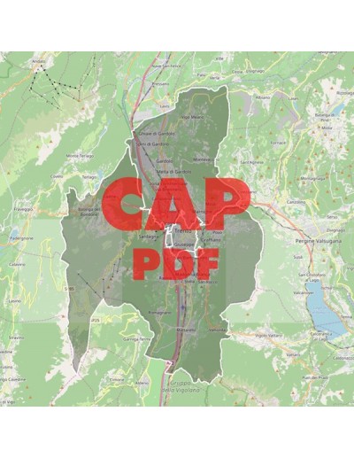 Mappa dei cap di Trento pdf