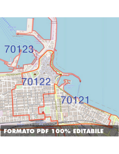 Carte dei CAP delle 41 città&nbsp;pdf