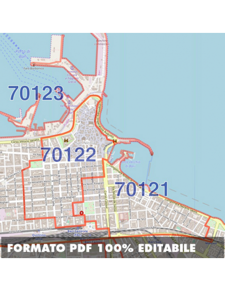 Carte dei CAP delle 41 città&nbsp;pdf