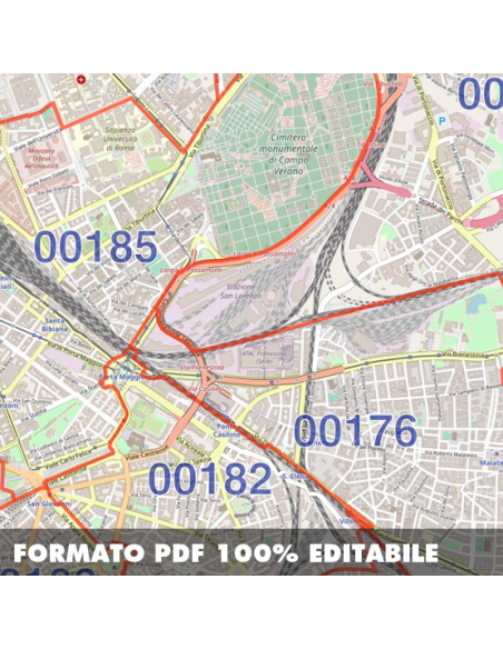 Carte dei CAP delle 41 città&nbsp;pdf