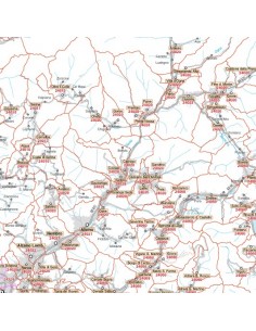 Carta stradale con CAP della provincia di Bergamo jpg 2