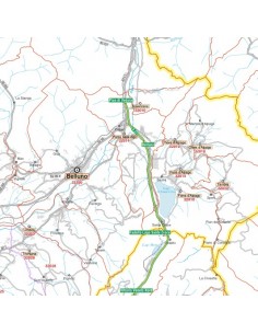 Carta stradale con CAP della provincia di Belluno jpg 2