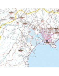 Carta stradale con CAP della provincia di Cagliari jpg 2