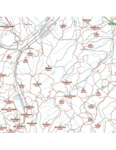 Carta stradale con CAP della provincia di Chieti jpg 2