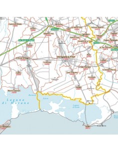 Carta stradale con CAP della provincia di Gorizia jpg 2