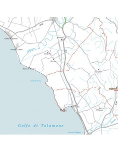 Carta stradale con CAP della provincia di Grosseto jpg 2