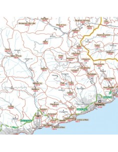 Carta stradale con CAP della provincia di Imperia jpg 2