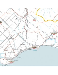 Carta stradale con CAP della provincia di Latina jpg 2