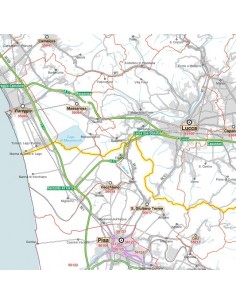 Carta stradale con CAP della provincia di Lucca jpg 2