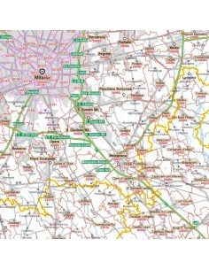 Carta stradale con CAP della provincia di Milano jpg 2