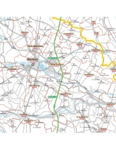 Carta stradale con CAP della provincia di Mantova jpg 2